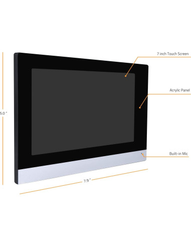 Intercomunicador de Video WiFi AMOCAM 7" HD con Grabación