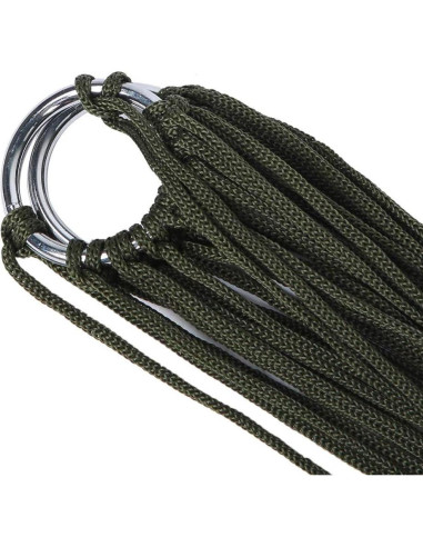 Hamaca de Camping RiToEasysports 240x80cm Nylon Cuerda Fuerte