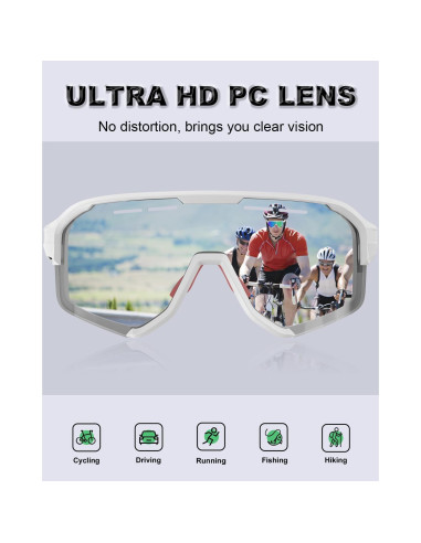 Gafas de Sol Inteligentes S5 Bluetooth UV400 Verde