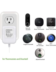 Adaptador Transformador 24V LIANSUM para Timbres y Termostatos 2
