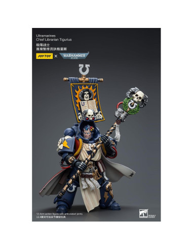 Figura de Acción JoyToy Warhammer 40K Tigurius 1:18