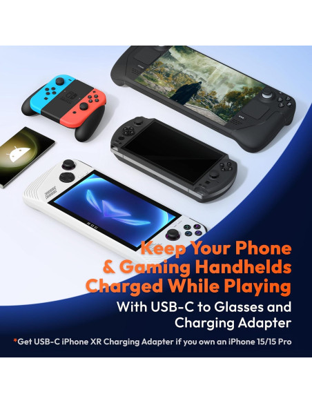 Adaptador USB-C a Gafas VITURE V1222 Carga y Jugar Adaptador USB-C a Gafas VITURE V1222 Carga y Jugar