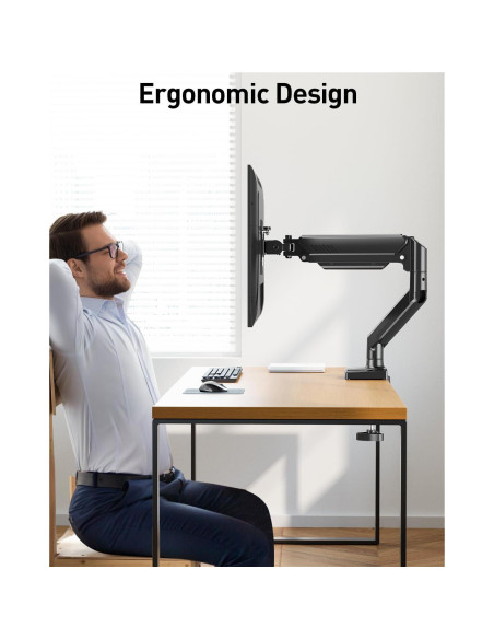 Soporte de Escritorio para Monitor MOUNT PRO 13-32" Negro Soporte de Escritorio para Monitor MOUNT PRO 13-32" Negro
