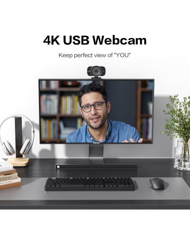 Cámara Web 4K MAXHUB UC W31 USB con Enfoque Automático