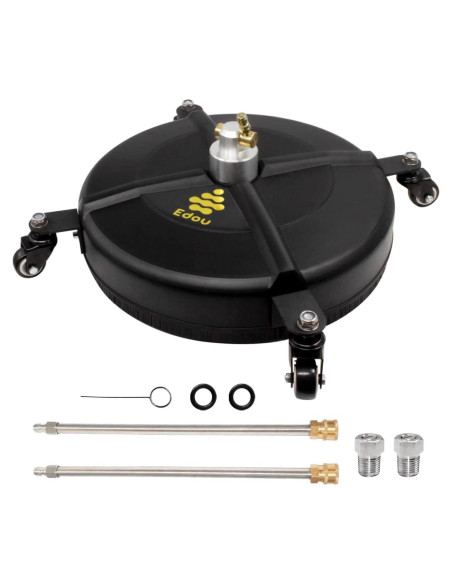Limpiador de Superficies EDOU 40.64 cm para Lavadora a Presión 4000 PSI Limpiador de Superficies EDOU 40.64 cm para Lavadora a Presión 4000 PSI