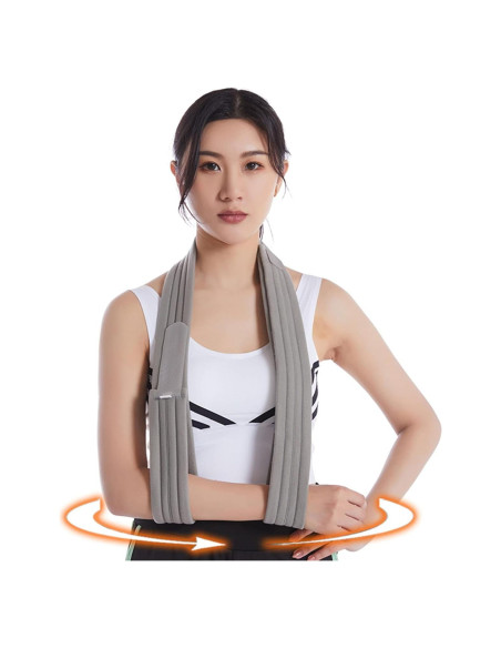 Inmovilizador de Hombro Wisexplorer Ajustable 180 cm Gris Inmovilizador de Hombro Wisexplorer Ajustable 180 cm Gris