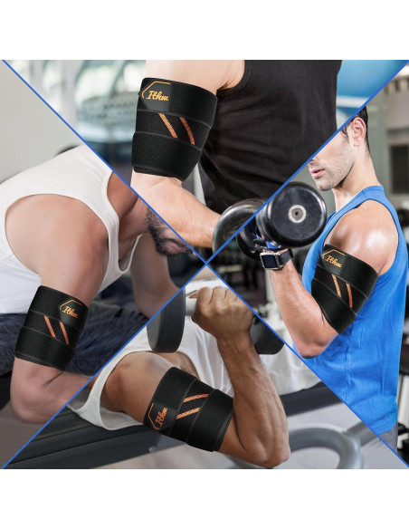 Manga de Compresión ITHW para Bíceps S/M Alivio Tendinitis Manga de Compresión ITHW para Bíceps S/M Alivio Tendinitis