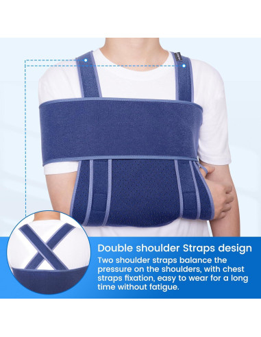 Funda de brazo Velpeau para hombro - Inmovilizador suave L
