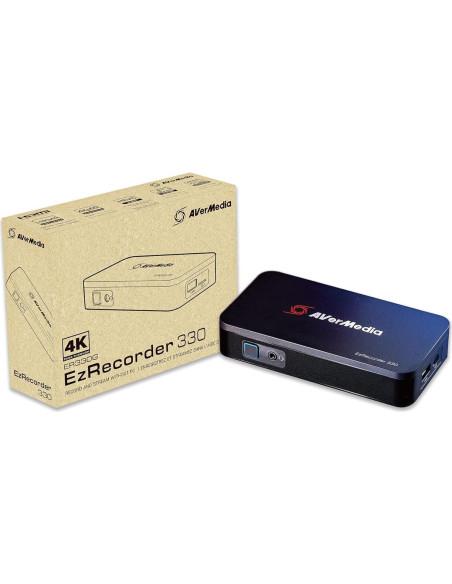 Grabador de Video AVerMedia EZRecorder 330G 4K HDMI Grabador de Video AVerMedia EZRecorder 330G 4K HDMI