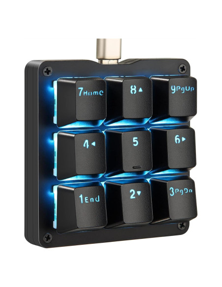 Teclado Numérico Mecánico Koolertron Retroiluminado LED Teclado Numérico Mecánico Koolertron Retroiluminado LED