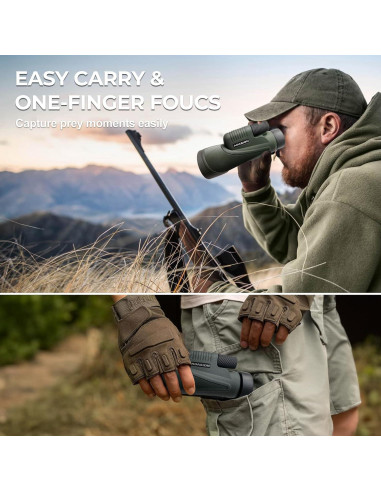 Telescopio Monocular HD Adasion 12x56 Impermeable para Aves