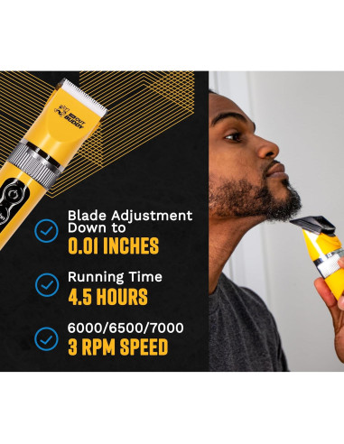 Cortadora de Cabello y Barba Inalámbrica The Cut Buddy