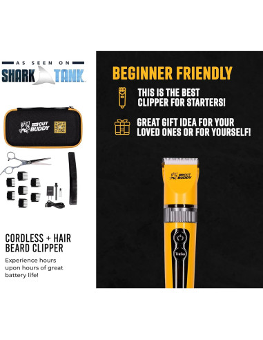 Cortadora de Cabello y Barba Inalámbrica The Cut Buddy