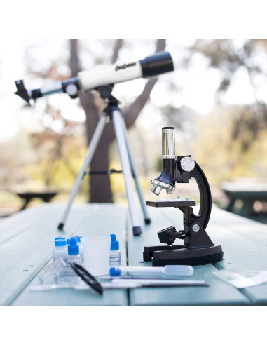 Set Telescopio y Microscopio GeoSafari 2-en-1 STEM