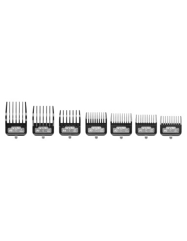 Conjunto de Peines Andis BG-Series Metal 7 Tamaños