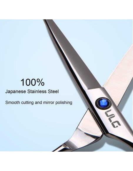 Tijeras de Corte ULG 16.5 cm Profesionales para Cabello Azul Tijeras de Corte ULG 16.5 cm Profesionales para Cabello Azul