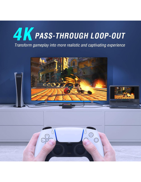 Tarjeta de Captura AmpliGame V3 1080P 60FPS HDMI USB Tarjeta de Captura AmpliGame V3 1080P 60FPS HDMI USB