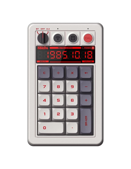Teclado Numérico Mecánico 8BitDo Edición N Bluetooth Teclado Numérico Mecánico 8BitDo Edición N Bluetooth