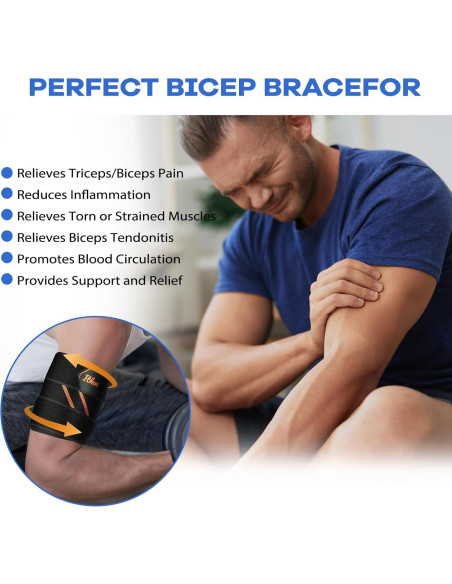 Faja Ajustable para Tendinitis de Bíceps ITHW S/M Faja Ajustable para Tendinitis de Bíceps ITHW S/M