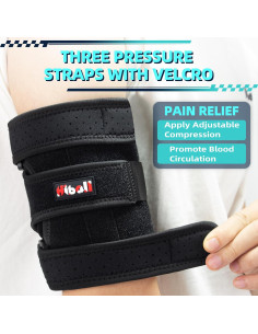 Faja de Soporte para Brazo Hiball XL - Compresión Tendinitis 2