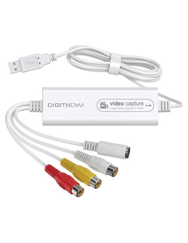 Convertidor de VHS a Digital DigitPro con Capturador USB