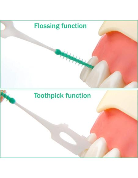 Cepillos de Dientes de Silicona Ndzefan 160 Piezas Verde Cepillos de Dientes de Silicona Ndzefan 160 Piezas Verde