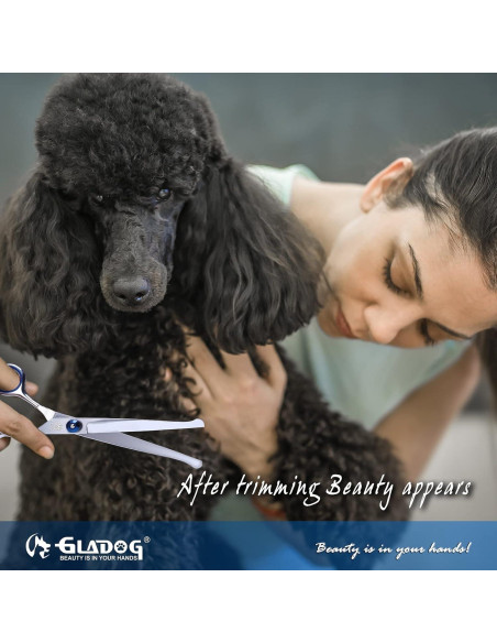 Kit de Tijeras de Aseo Profesional GLADOG 6 en 1 para Mascotas Kit de Tijeras de Aseo Profesional GLADOG 6 en 1 para Mascotas