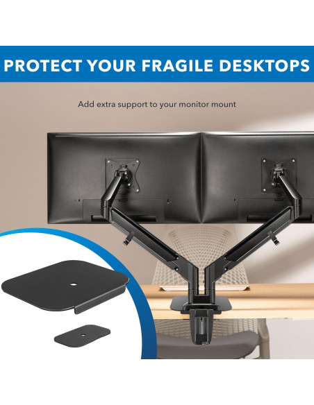 Placa de refuerzo Mount-It! para soporte de monitor 19.81x15.88cm Placa de refuerzo Mount-It! para soporte de monitor 19.81x15.88cm