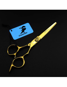 Tijeras de Corte de Cabello ROCOCO 15.24 cm Doradas 440C 2