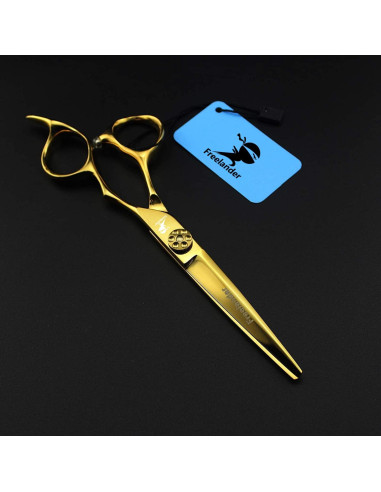 Tijeras de Corte de Cabello ROCOCO 15.24 cm Doradas 440C
