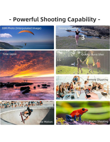 Cámara Camcorder 4K ORDRO Z88 30MP Zoom 10X WiFi