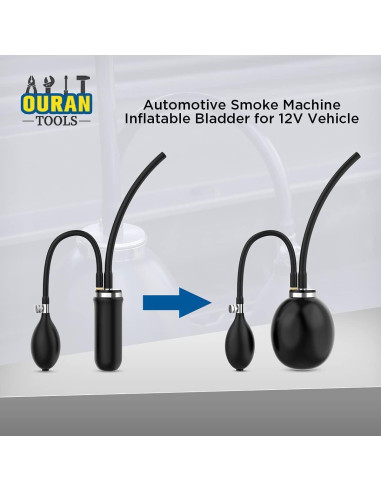 Válvula de aire inflable OURANTOOLS para pruebas de humo