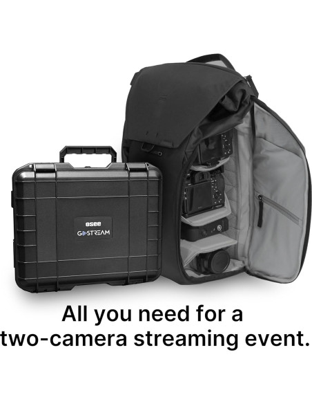 Kit Mezclador de Video GoStream Pro 4 HDMI 14" Monitor Kit Mezclador de Video GoStream Pro 4 HDMI 14" Monitor
