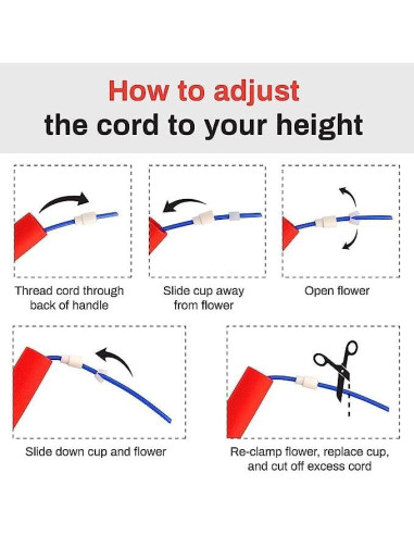 Cuerda para Saltar Buddy Lee Magic Speed Pro 2.74m Ergonómica