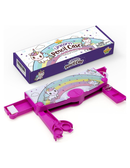 Estuche de Lápices Unicornio IPIDIPI TOYS 5 Botones Pop Up Estuche de Lápices Unicornio IPIDIPI TOYS 5 Botones Pop Up