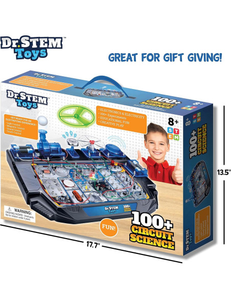 Kit de Ciencia de Circuitos Dr. STEM Toys - 100 Experimentos Kit de Ciencia de Circuitos Dr. STEM Toys - 100 Experimentos