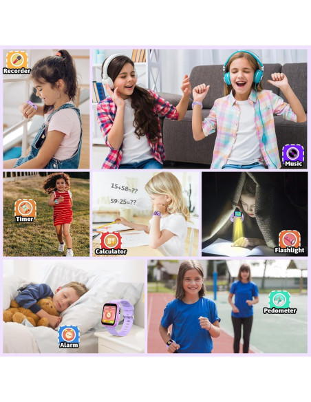 Reloj Inteligente Zicor H9 para Niños con 26 Juegos Reloj Inteligente Zicor H9 para Niños con 26 Juegos