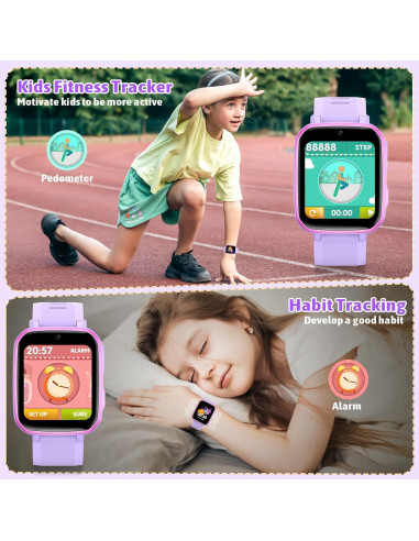 Reloj Inteligente Zicor H9 para Niños con 26 Juegos