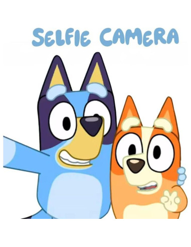 Reloj Inteligente Accutime Bluey con Cámara y Juegos