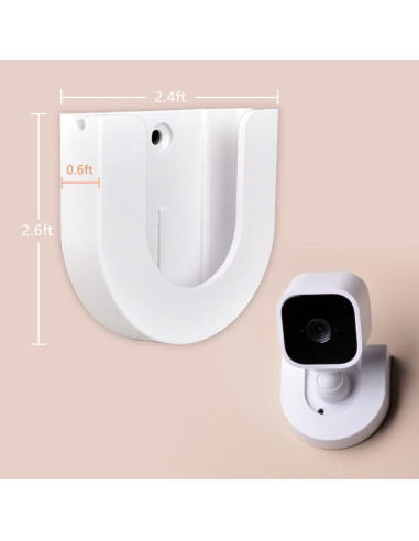 Soporte de Pared Adhesivo para Cámara Blink Mini - Paquete de 2