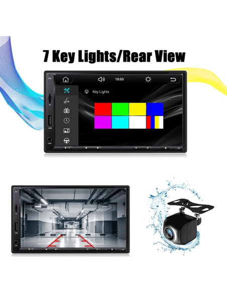 Estéreo Doble Din Zeminba 7" Carplay Android Auto Bluetooth Estéreo Doble Din Zeminba 7" Carplay Android Auto Bluetooth