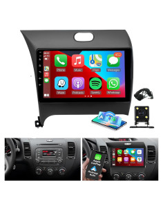 Estéreo de Coche PHEZEN 9" Kia Forte 2013-2018 CarPlay GPS