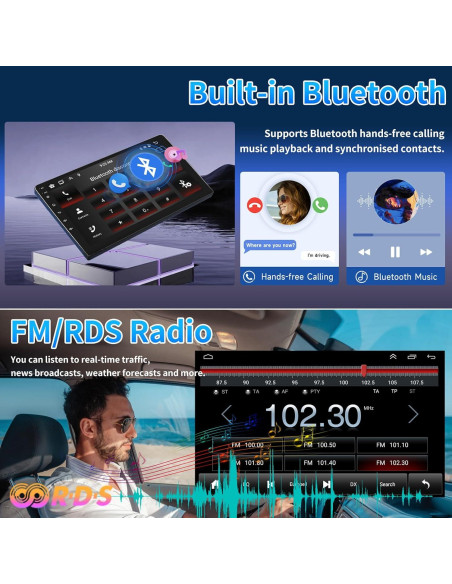 Estéreo de Coche PHEZEN 9" Kia Forte 2013-2018 CarPlay GPS Estéreo de Coche PHEZEN 9" Kia Forte 2013-2018 CarPlay GPS