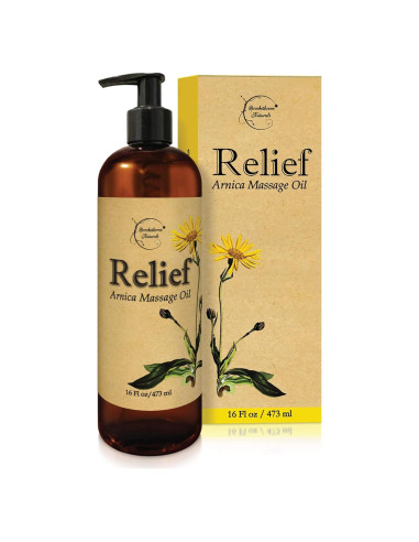 Aceite de Masaje Arnica Relief 473ml Natural para Alivio