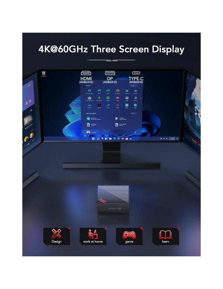 Mini PC KAMRUI AM06PRO Ryzen 7 5800U 16GB 512GB 4K Mini PC KAMRUI AM06PRO Ryzen 7 5800U 16GB 512GB 4K
