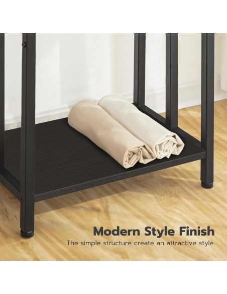 Soporte de Toallas HOOBRO BB03LB01 Metal 3 Niveles Negro Soporte de Toallas HOOBRO BB03LB01 Metal 3 Niveles Negro