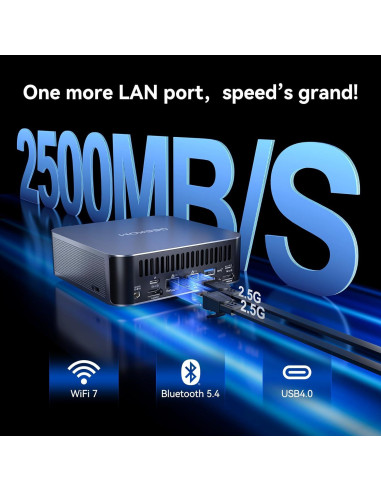 Mini PC GEEKOM GT1 Mega U5-125H 32GB 1TB Windows 11 Pro