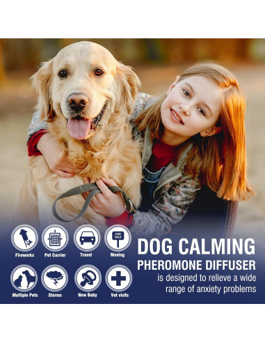Recargas Difusor Calmante para Perros Feromonas 48ml x6