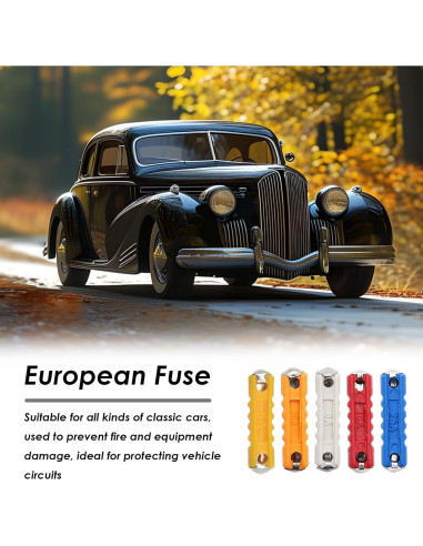 Kit de Fusibles Torpedo Eoppen 200 Piezas 5A a 25A para Autos