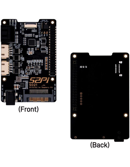 Placa de Expansión GeeekPi S021 SATA 3.0 para Raspberry Pi 5 Placa de Expansión GeeekPi S021 SATA 3.0 para Raspberry Pi 5